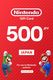 Nintendo eShop 500 JPY Gift Card (Japan) - Digital Key