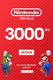 Nintendo eShop 3000 JPY Gift Card (Japan) - Digital Key