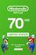 Nintendo eShop 70 USD Gift Card (United States) - Digital Key