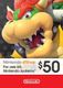 Nintendo eShop Card 50 CAD