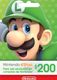 Nintendo eShop Card 200 MXN