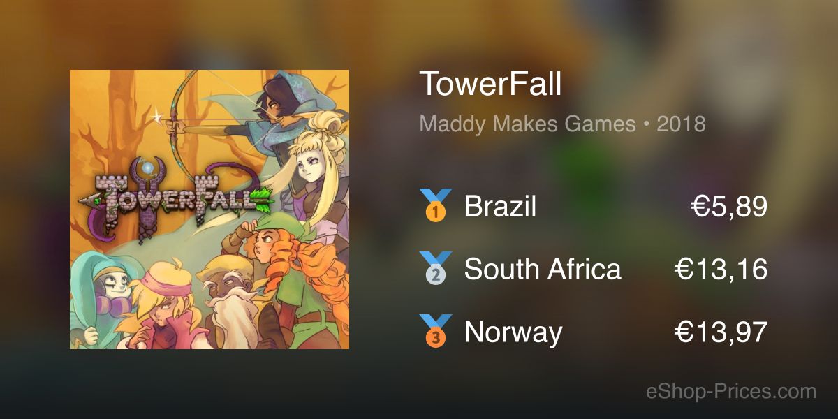towerfall switch price