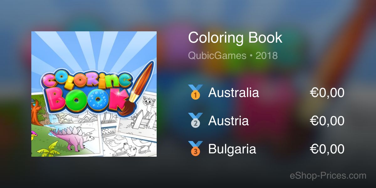 Download Coloring Book On Nintendo Switch