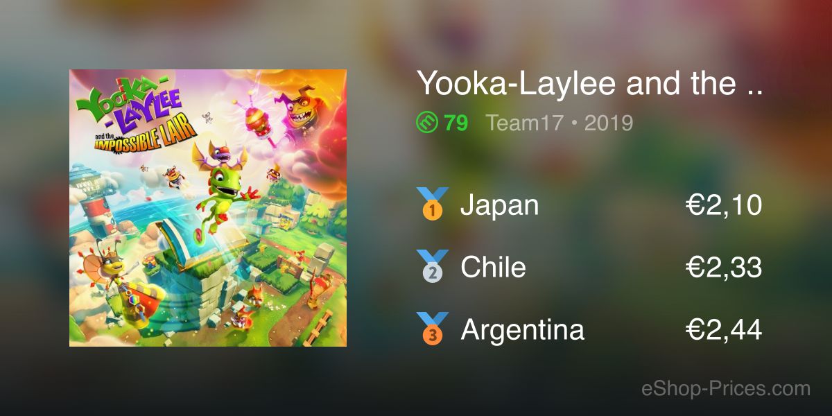 yooka laylee eshop