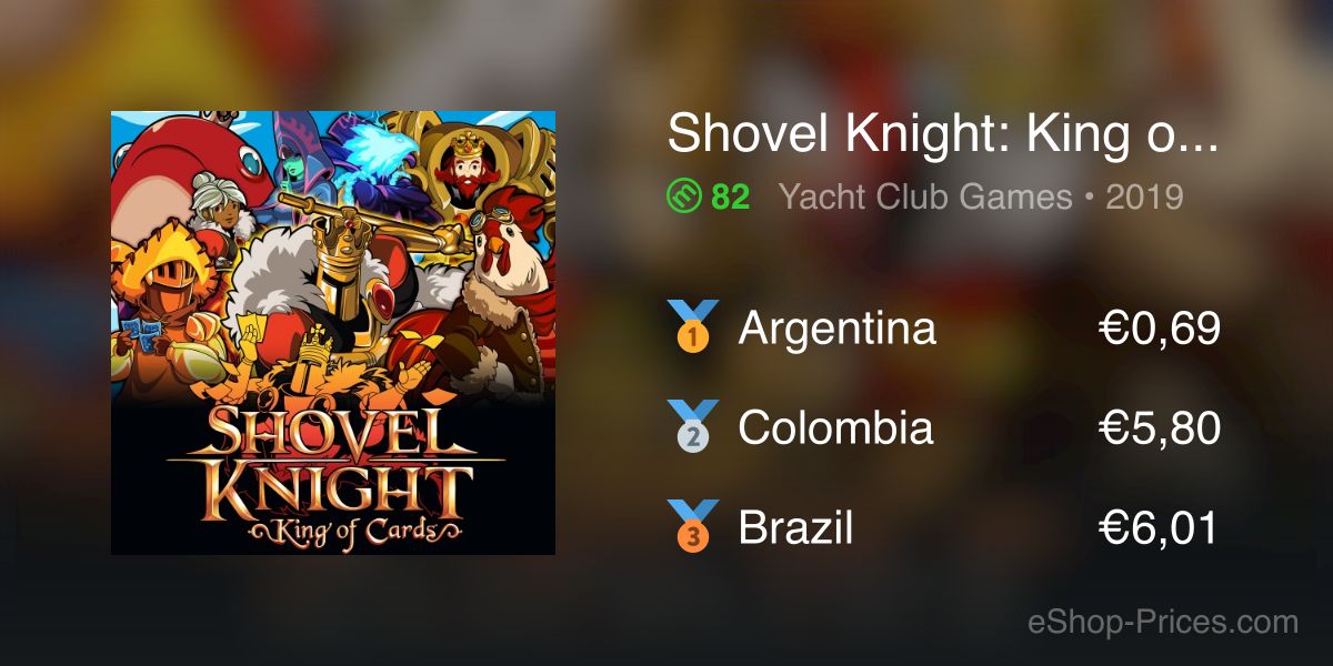 shovel knight eshop price