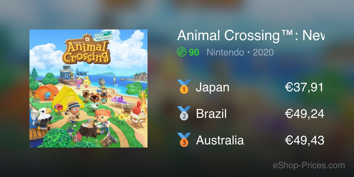 Animal Crossing™: New Horizons on 