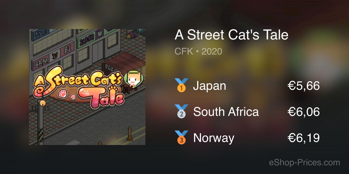 a street cat's tale nintendo switch