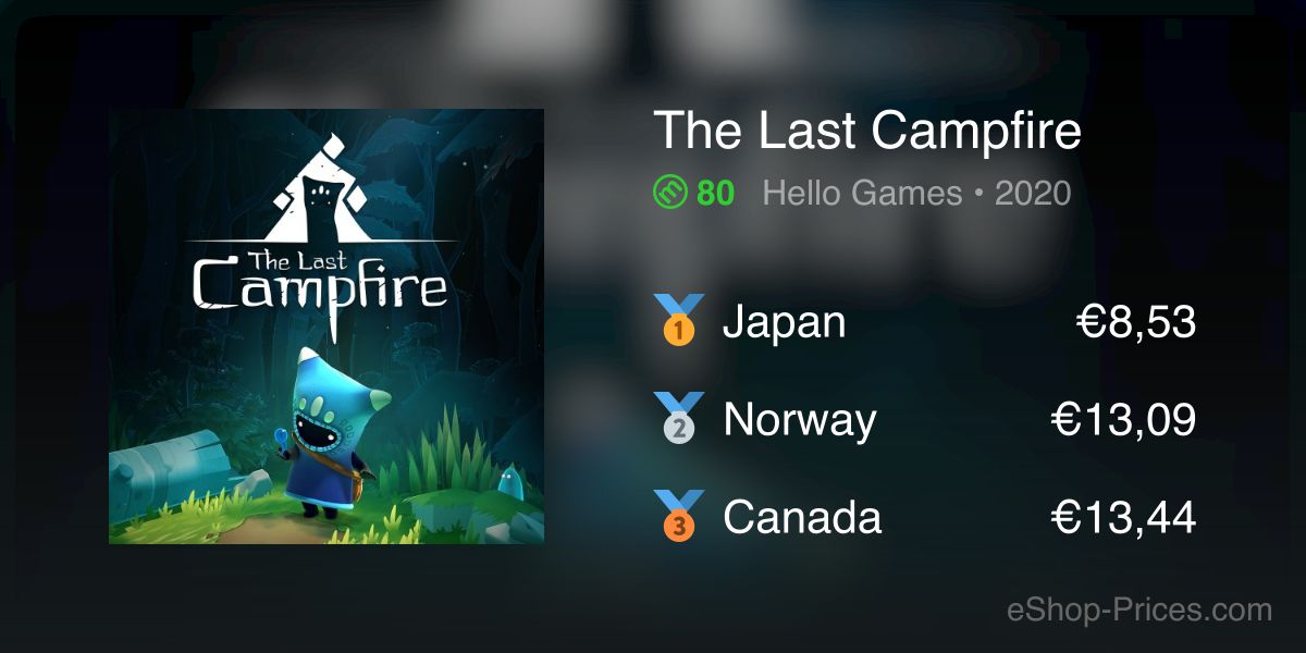 the last campfire switch price