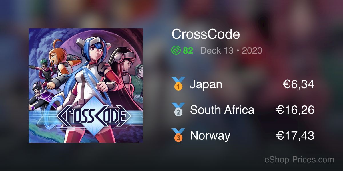 crosscode switch price