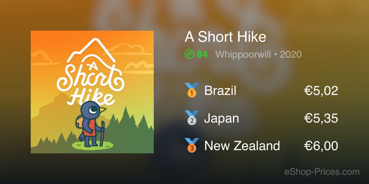 a short hike eshop