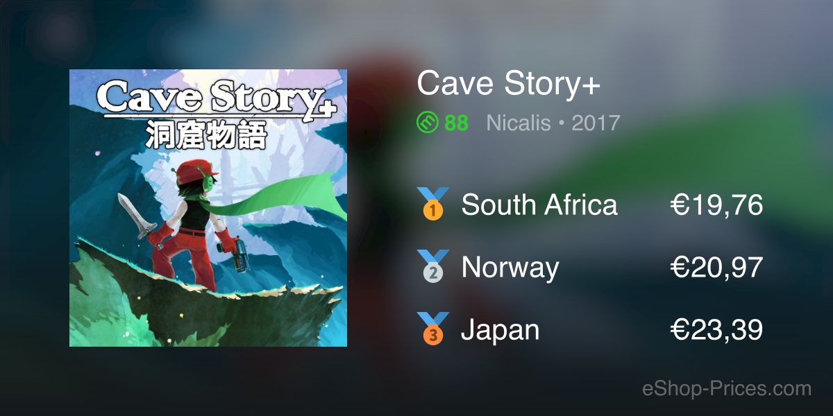 cave story switch price
