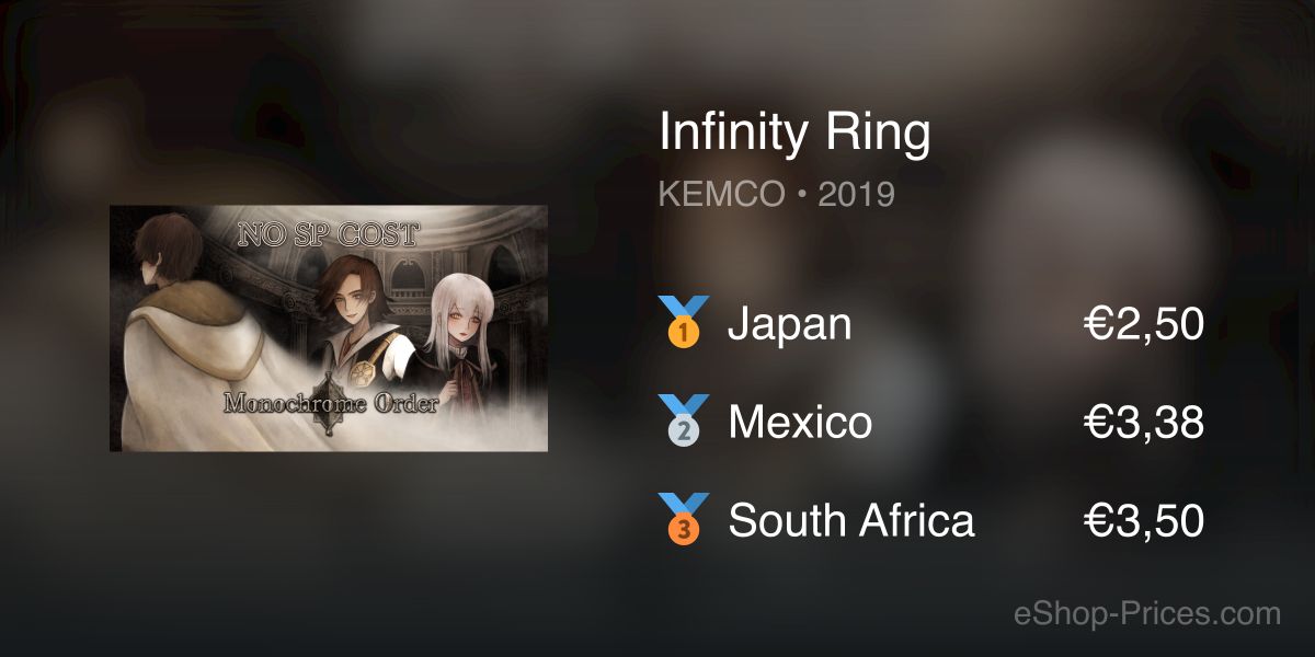 Infinity Ring – Monochrome Order | eShop Price
