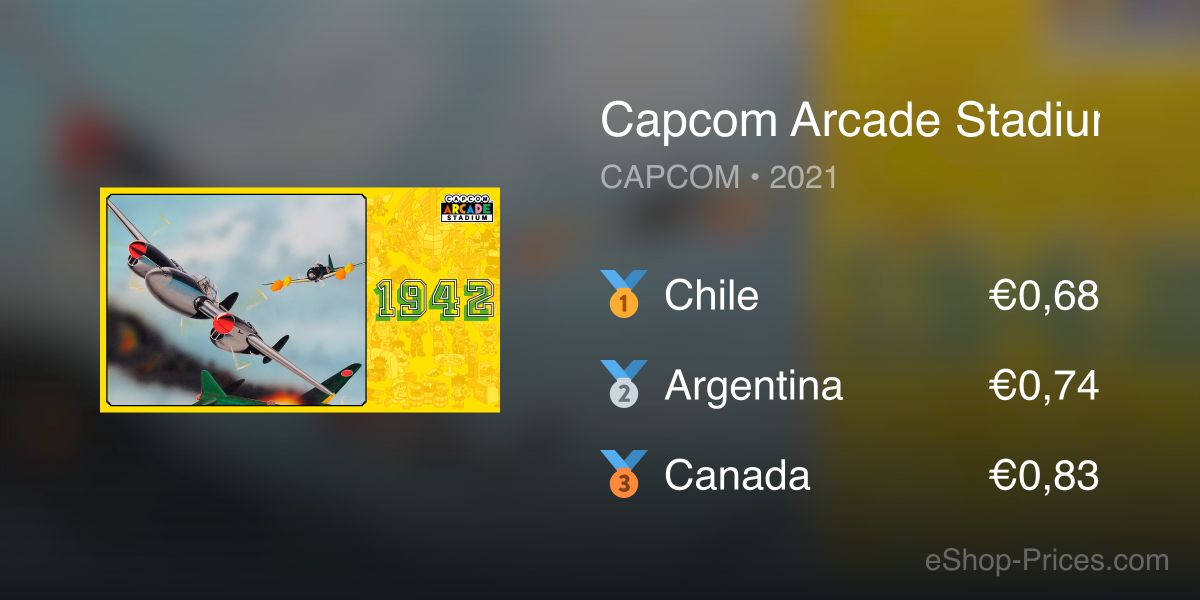 Capcom Arcade Stadium：1942 – Capcom Arcade Stadium | eShop Price