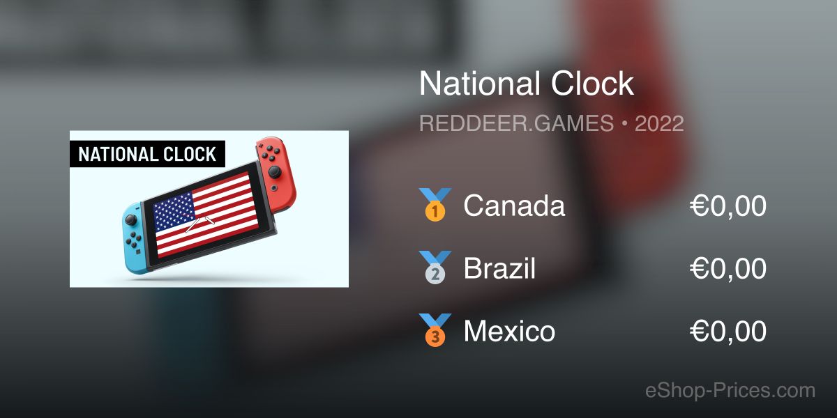 National Clock – AAA Clock | eShop Price