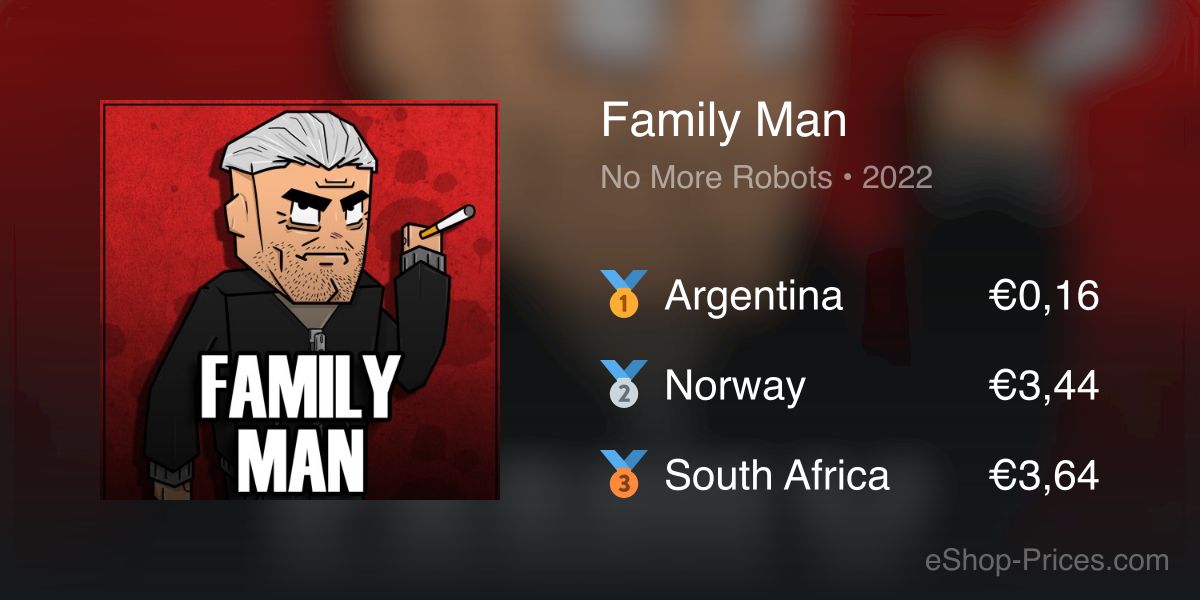 Family Man | Cheapest eShop Price