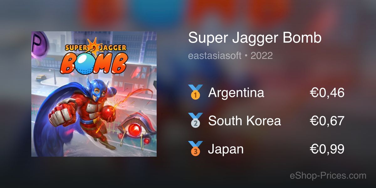 Super Jagger Bomb | Cheapest eShop Price