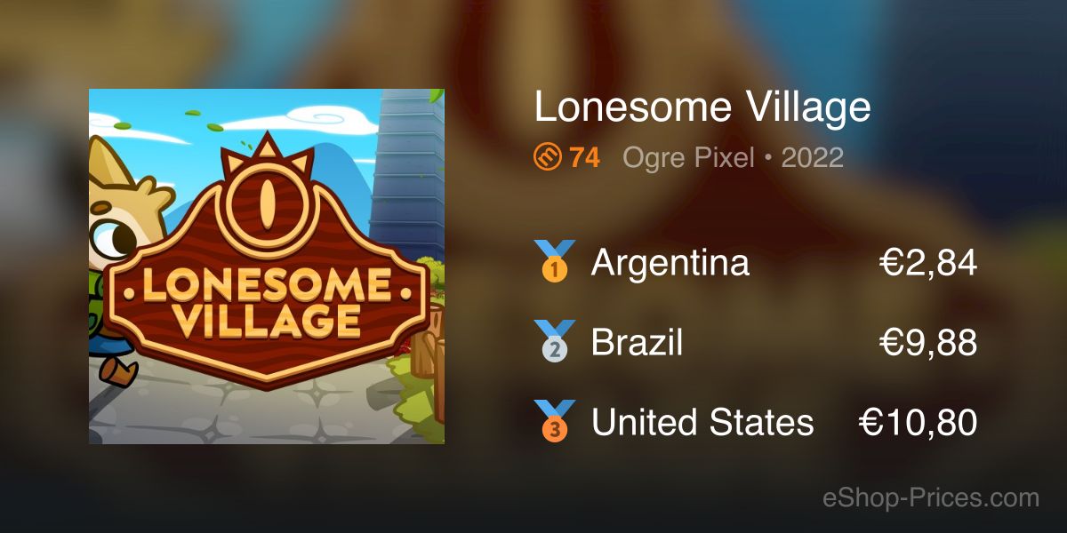 Lonesome Village | Baixe e compre hoje - Epic Games Store