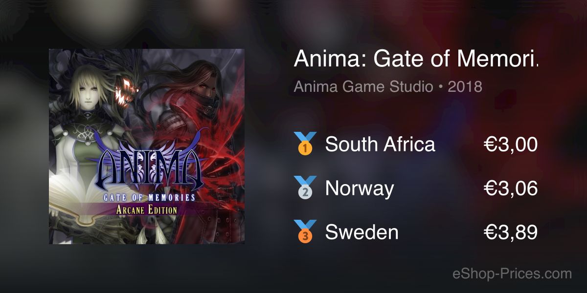 Anima: Gate of Memories - Arcane Edition for Nintendo Switch - Nintendo  Official Site