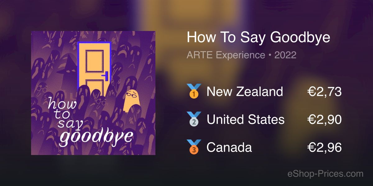 Goodbye Eshop How To Say Goodbye | Cheapest eShop Price