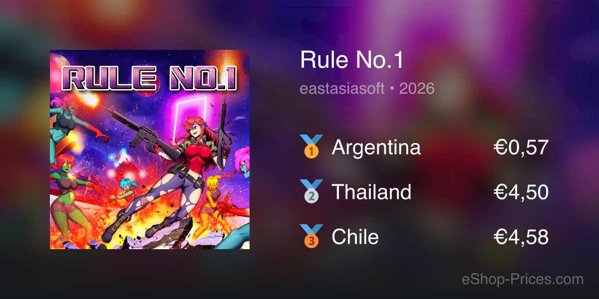 Rule No.1 | Cheapest eShop Price