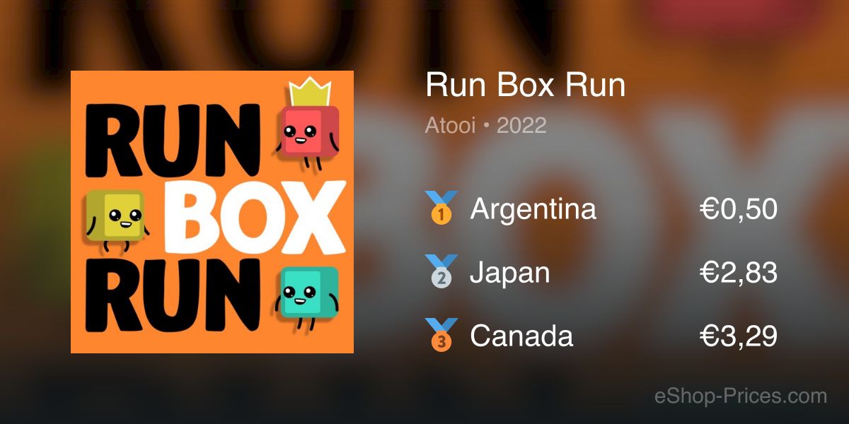 Run Box Run | Cheapest eShop Price