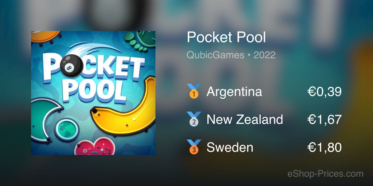 Pocker Pool Pocket Pool | Cheapest eShop Price
