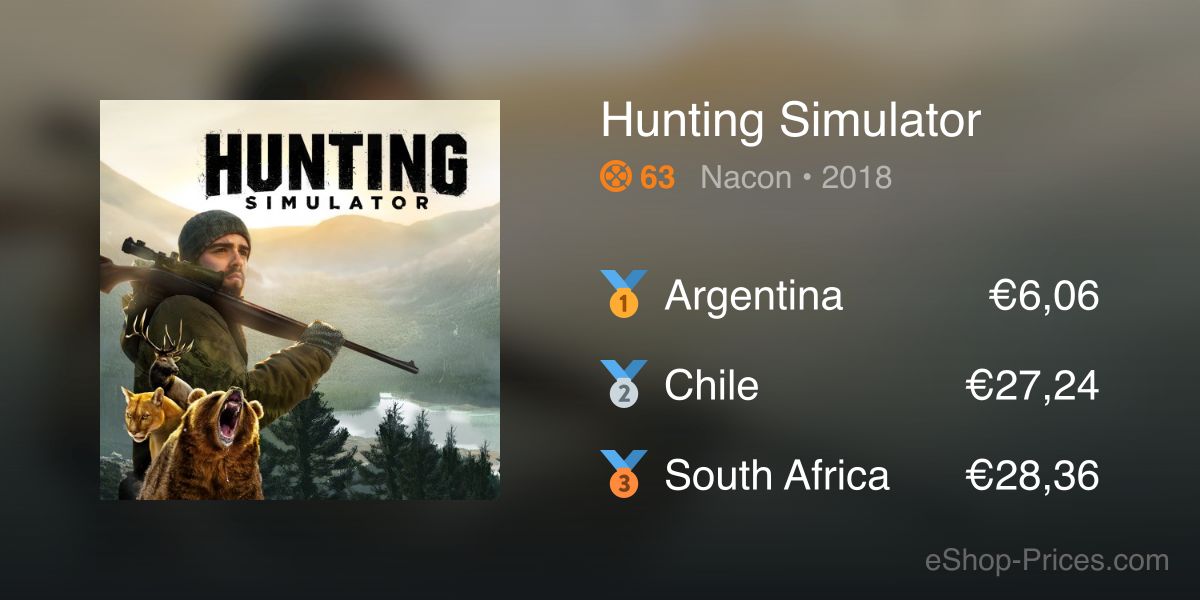 Hunting Simulator | Cheapest eShop Price