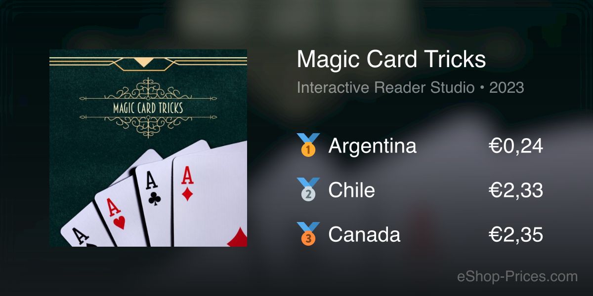 Magic Card Tricks | Cheapest eShop Price