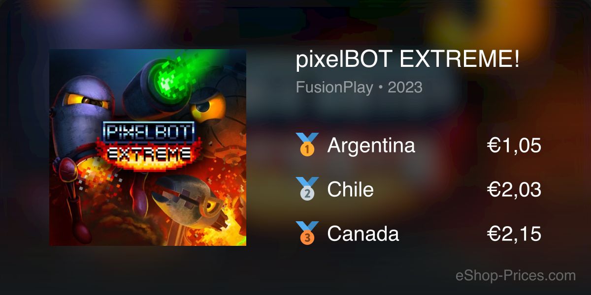 Pixelbot Spotify pixelBOT EXTREME! | Cheapest eShop Price