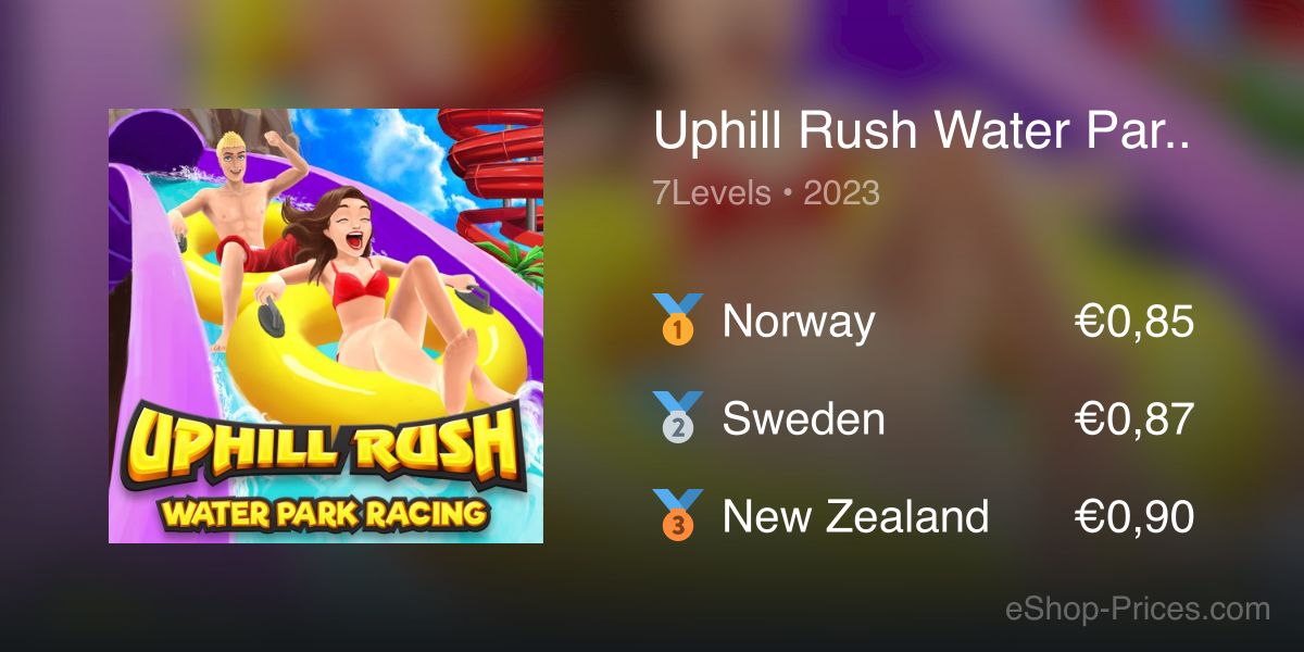 Uphill Rush Water Park Racing for Switch