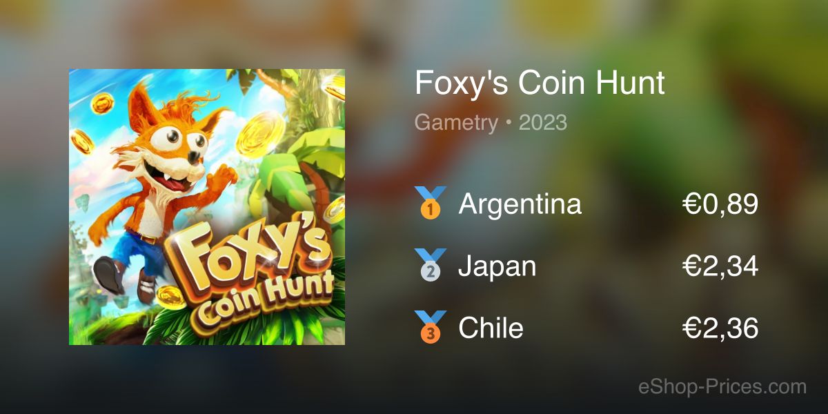 Foxy s Coin Hunt on Nintendo Switch