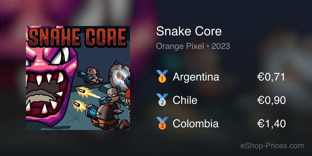 Snake Core | Cheapest eShop Price