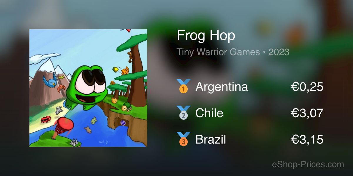 Frog Hop | Cheapest eShop Price