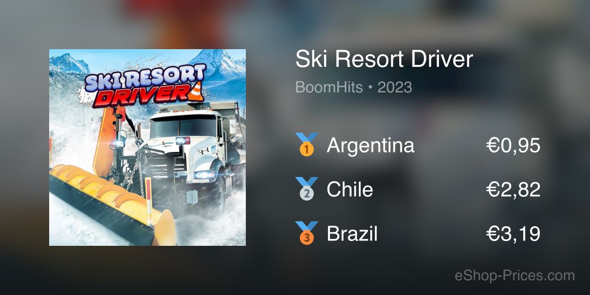 Ski Resort Driver | Cheapest eShop Price