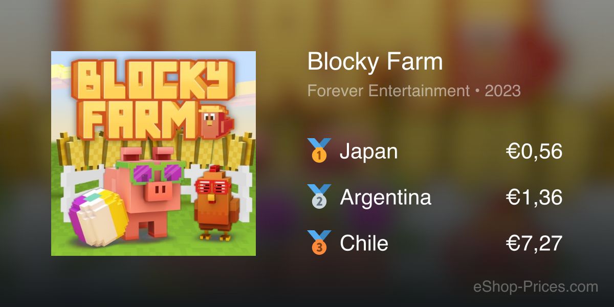 Blocky Farm | Cheapest eShop Price