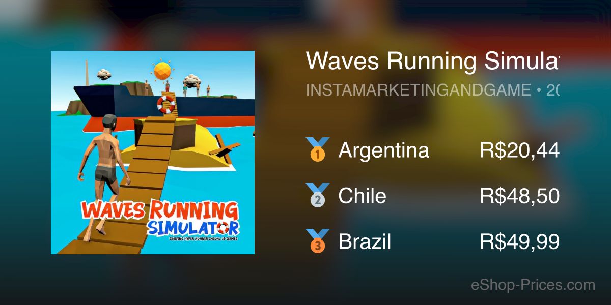 Waves Running Simulator - Surfing Hyper Runner Casual 3D Games