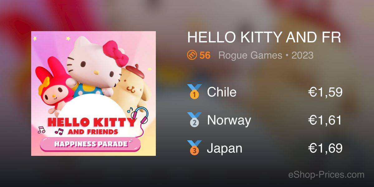 HELLO KITTY AND FRIENDS HAPPINESS PARADE for Nintendo Switch - Nintendo  Official Site