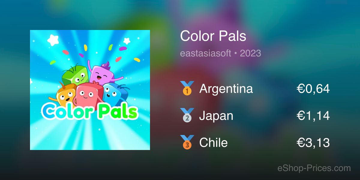 Color Pals | Cheapest eShop Price