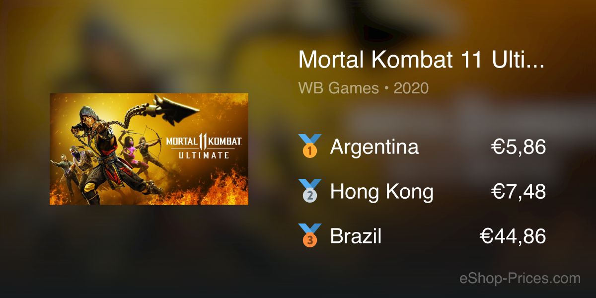 Mortal kombat store eshop