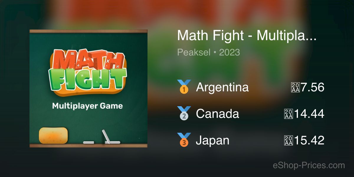 Math Fight - Multiplayer Game