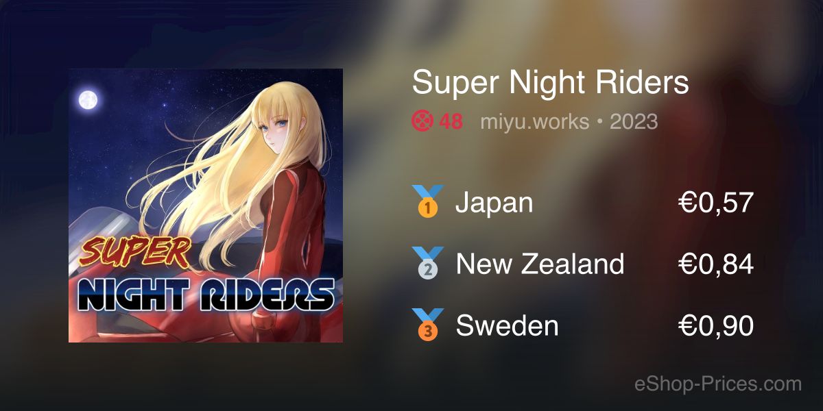 Super Night Riders | Cheapest eShop Price