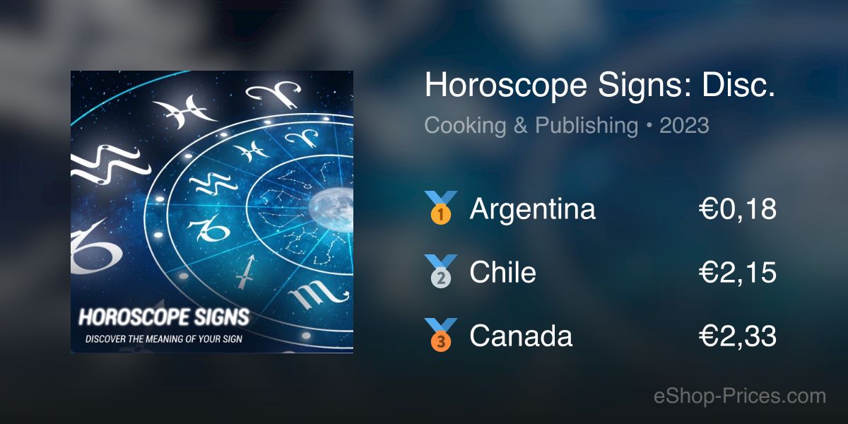 Horoscope Signs: Discover the meaning of your sign | Cheapest eShop Price