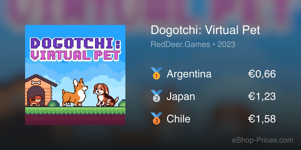 Dogotchi: Virtual Pet Nintendo Switch — buy online and track price