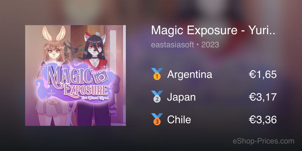 eastasiasoft - Magic Exposure - Yuri Visual Novel