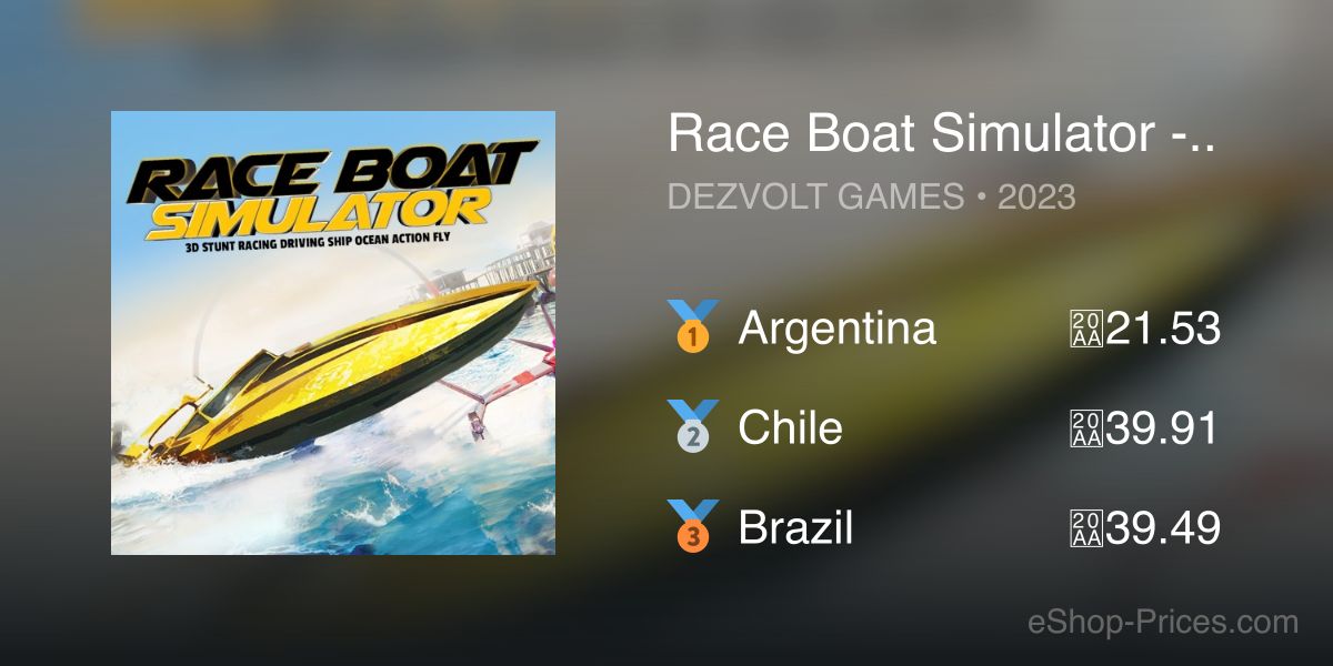 Race Boat Simulator - 3D Stunt Racing Driving Ship in Ocean for