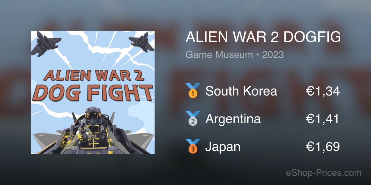 ALIEN WAR 2 DOGFIGHT | Cheapest eShop Price