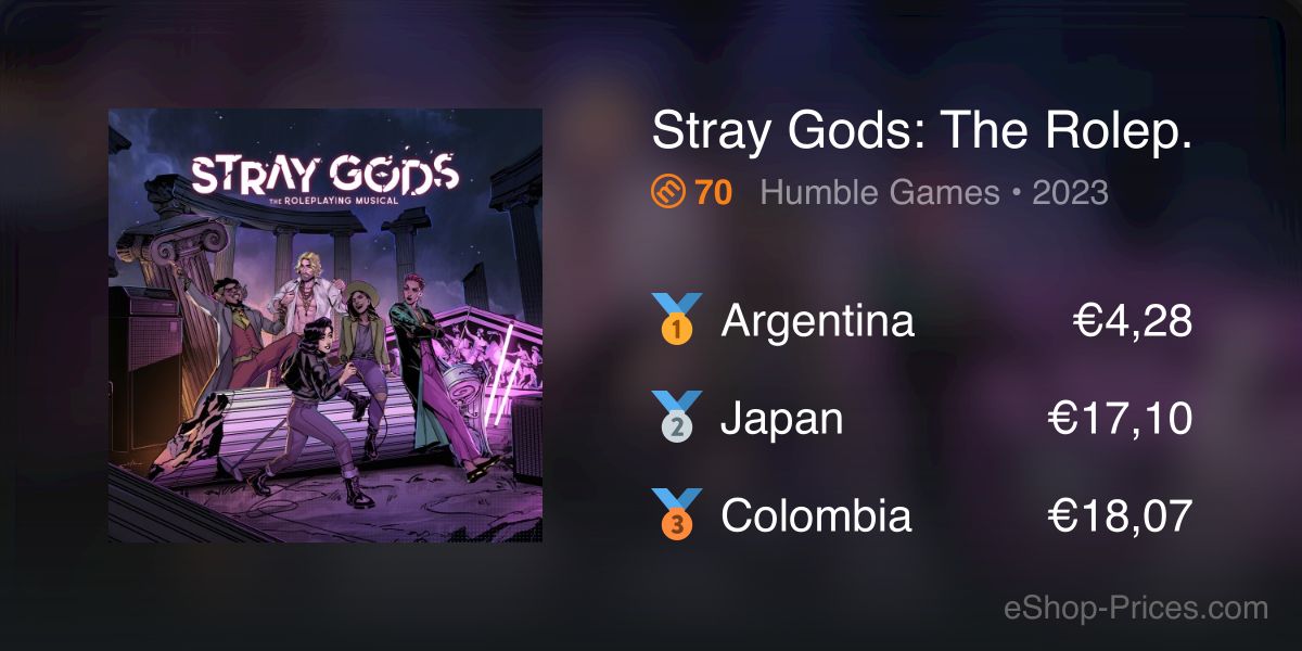 Stray Gods - Humble Games