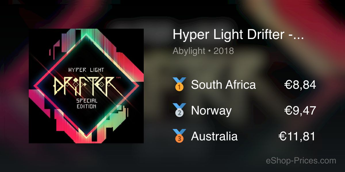hyper light drifter eshop