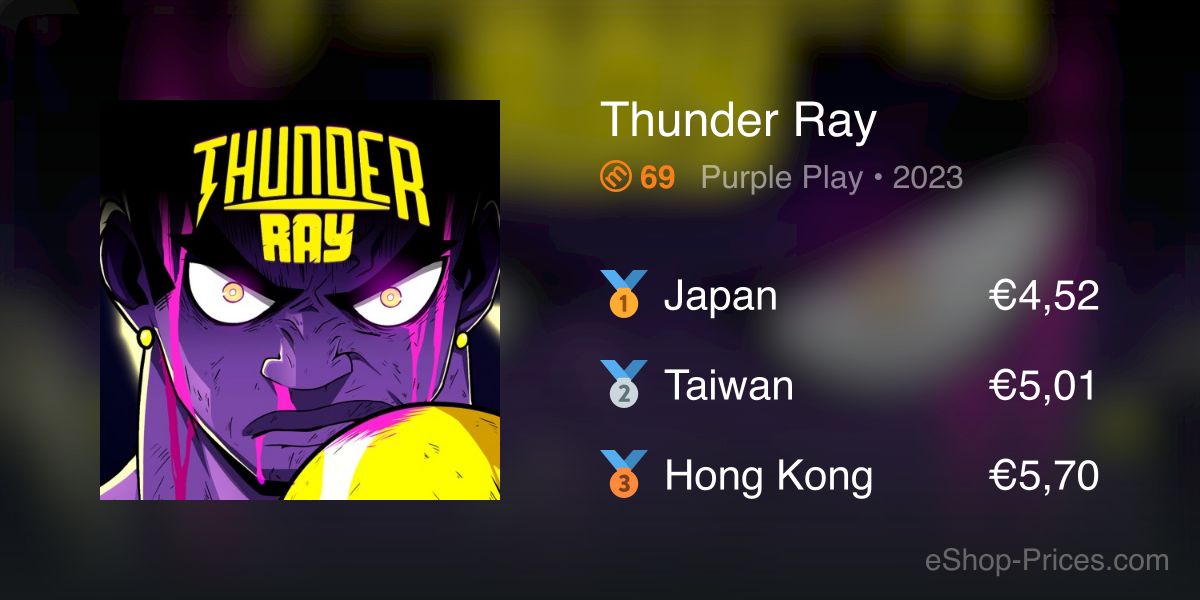Thunder Ray | Cheapest eShop Price
