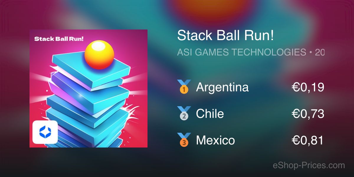 Stack Ball Run! | Cheapest eShop Price